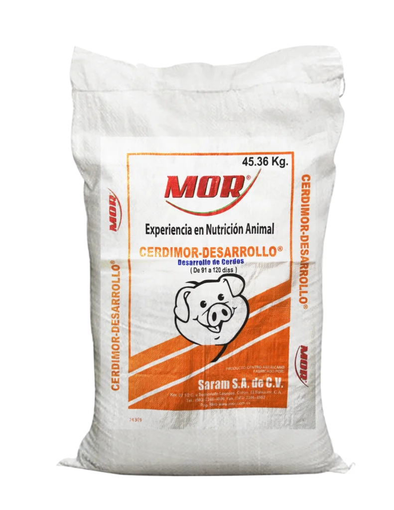 CERDIMOR DESARROLLO PALETIZADO 45.36KG MOR BOLSA