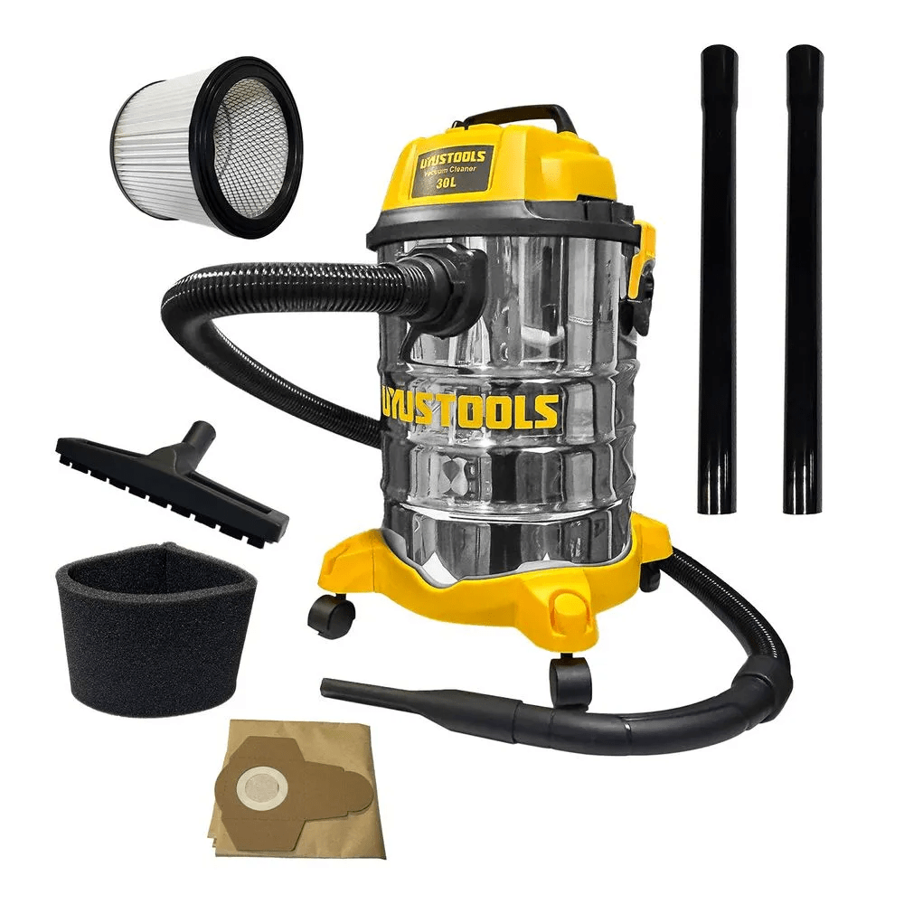 ASPIRADORA POLVO Y LIQUIDO METALICA 8GLS UYUSTOOLS ASP30LM-P