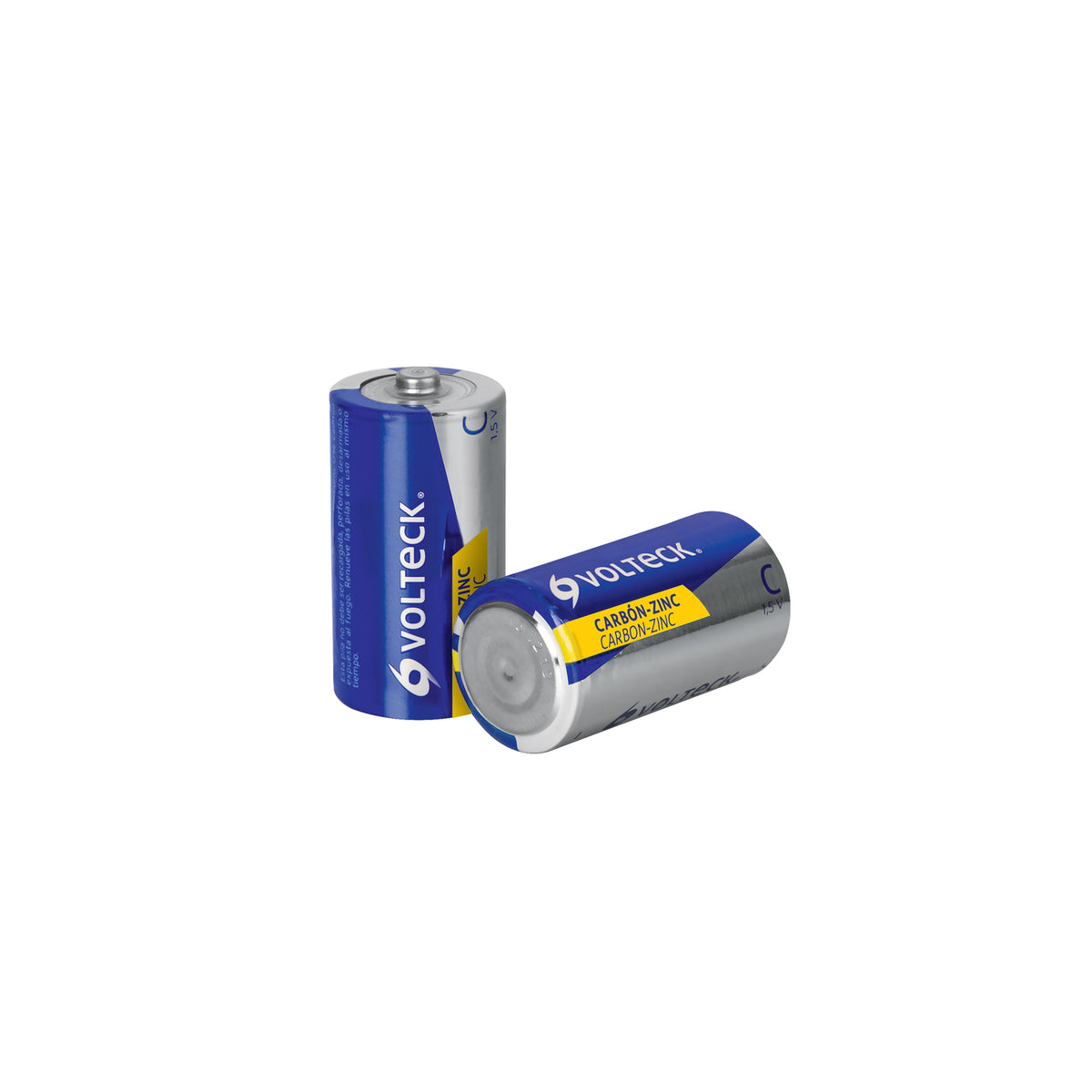 BATERIAS 2PCS ZINC-CARBON VOLTECK 46310