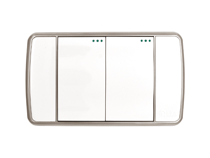 INTERRUPTOR DOBLE BLANCO 250V 10A BPA ELECTRIC SWT0012BL