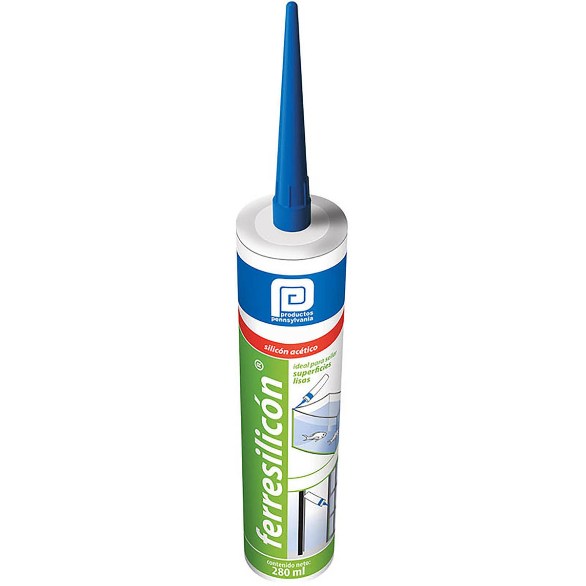 SELLADOR MULTIPROPOSITO FERRESILICON BLANCO 280ML PENNSYLVANIA 792578