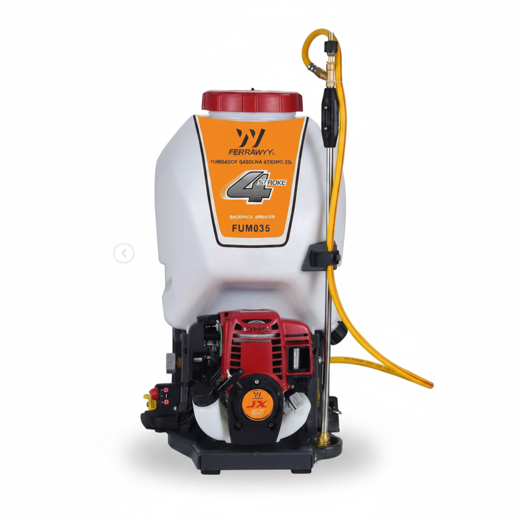 BOMBA FUMIGADORA 25LTS GAS 4TIEMPOS FERRAWYY FUM035
