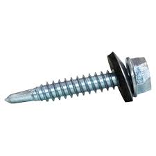 TORNILLO PUNTA BROCA CABEZA HEXAGONAL CON ARANDELA #14X1 1/4 FIERO 44407