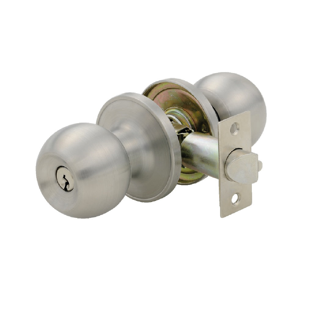 CERRADURA DE POMO FANAL PLATA 90450-003