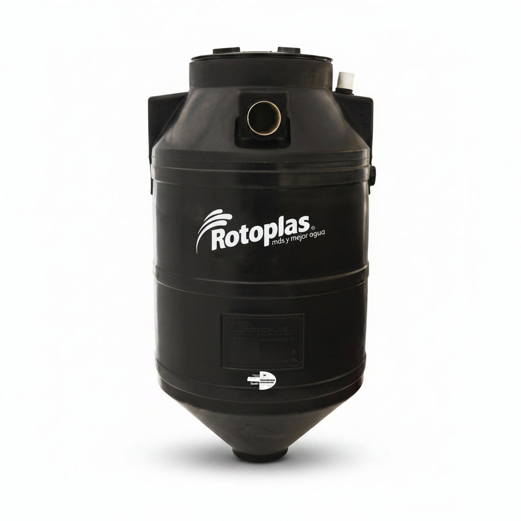 TANQUE SEPTICO BIODIGESTOR AUTOLIMPIABLE 1300 LITROS 520000 ROTOPLAS