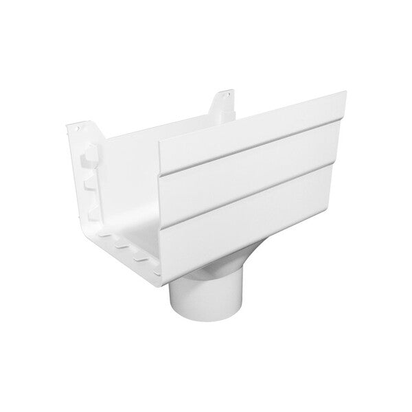 UNION BAJANTE MAXICANAL PVC DE 3PLG BLANCO PARA CANAL COLONIAL