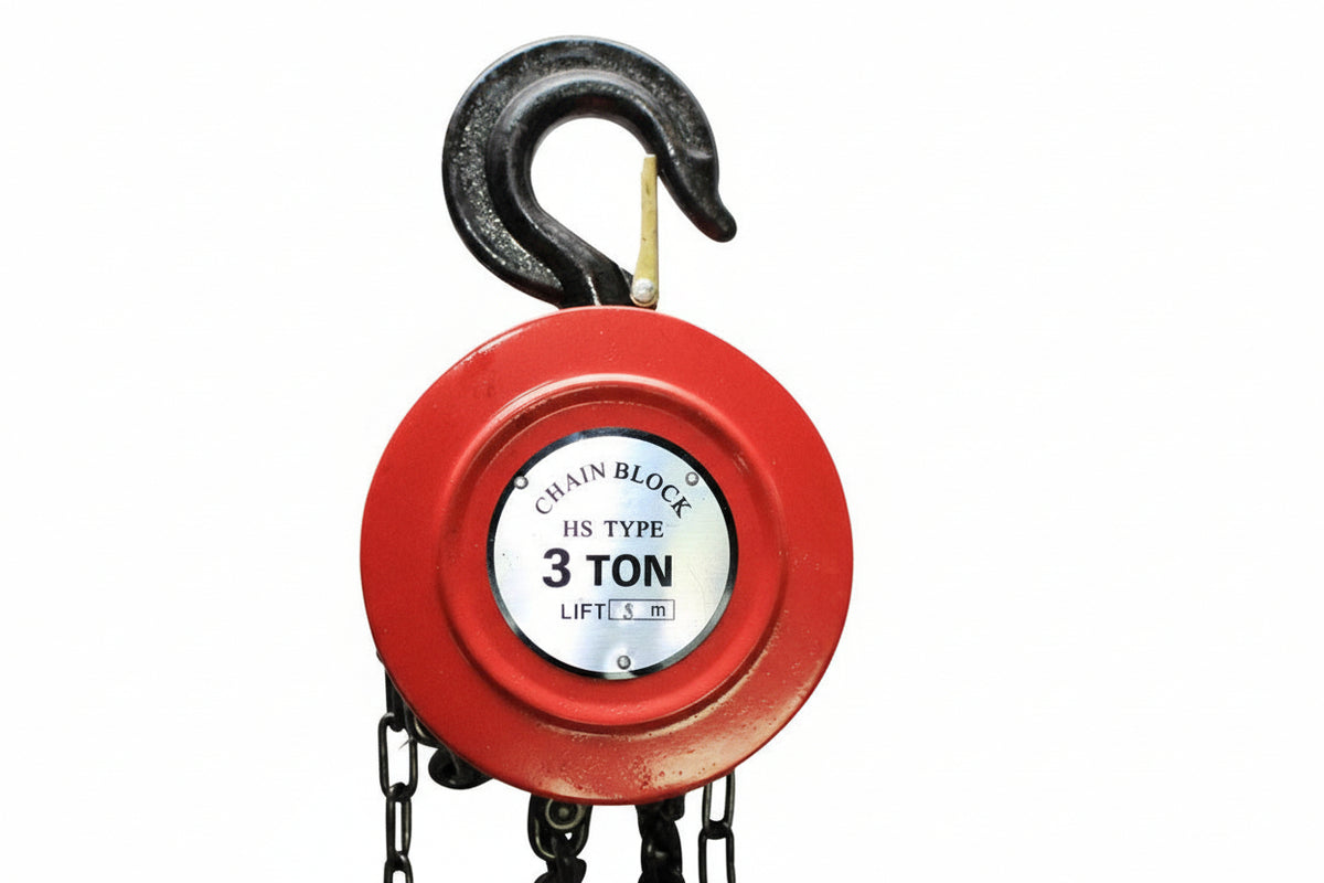 TECLE DE CADENA DE 5 TONELADAS CALIDAD MEDIA IRS0024-3 UNIDAD