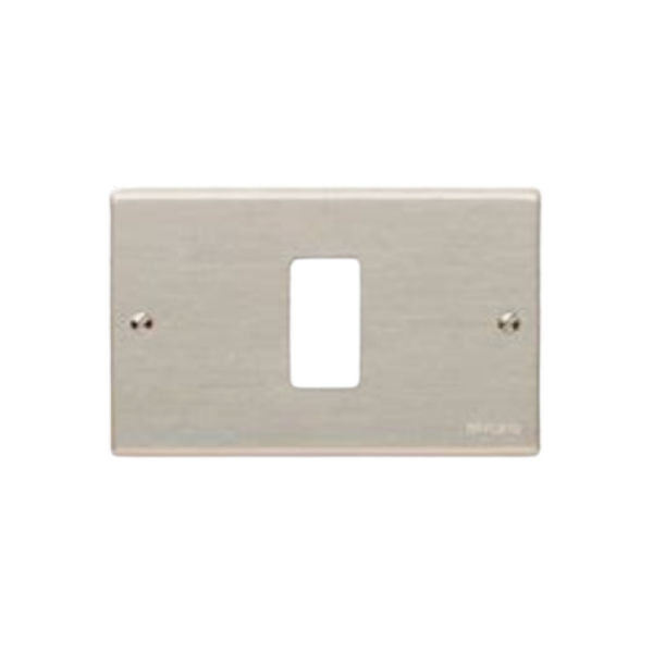 PLACA DE ALUMINIO 1 HUECO BTICINO 503/1SR