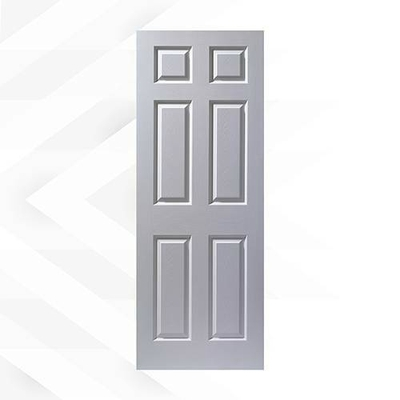 PUERTA COLONIAL 6 TABLEROS 2.10X0.60 METROS BLANCA