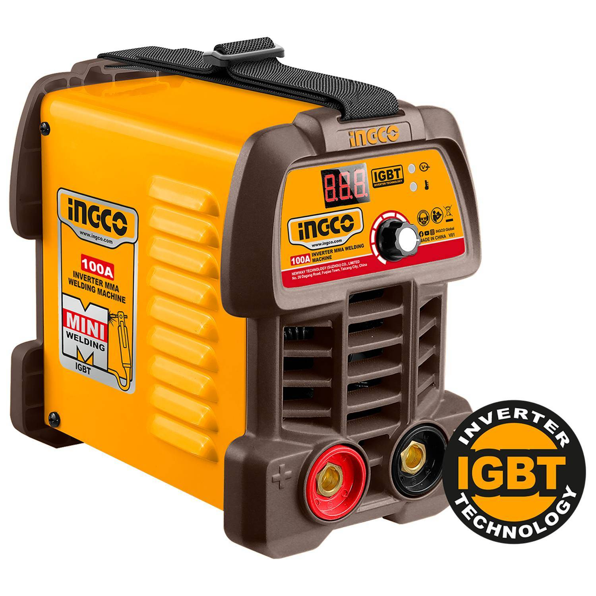 SOLDADOR ELECTRICO INVERSOR 100A 120V PORTATIL MINI INGCO ING-UMMA10049