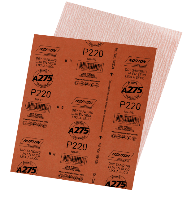 LIJA EN SECO NORTON A275 #220