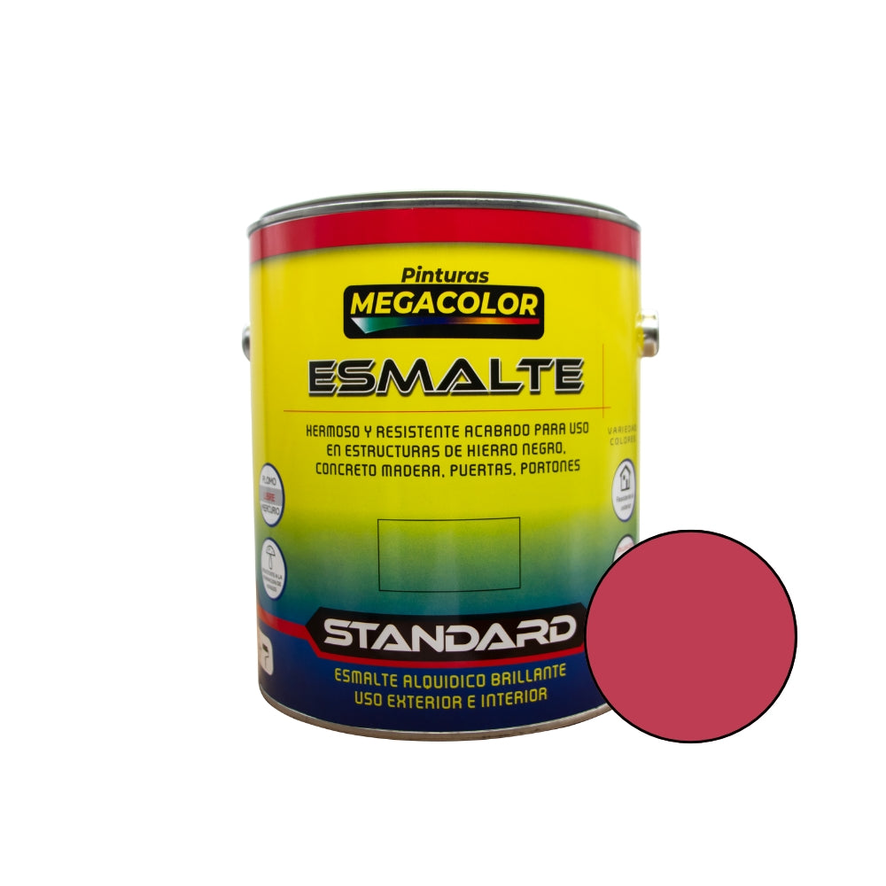 PINTURA MEGACOLOR ESMALTE STANDARD LILA INTENSO 1/4 0404358-04