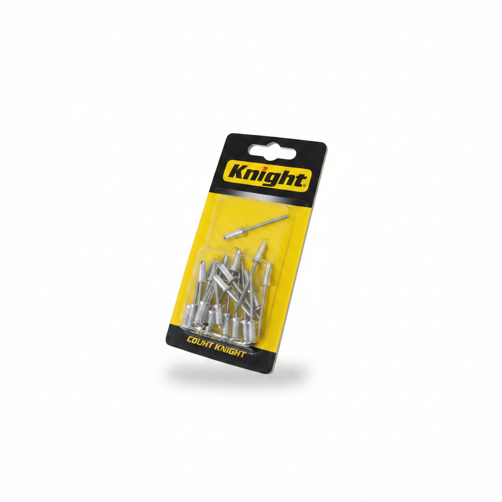 SET DE REMACHES 4X10MM KNIGHT 1/8X3/8 PLG