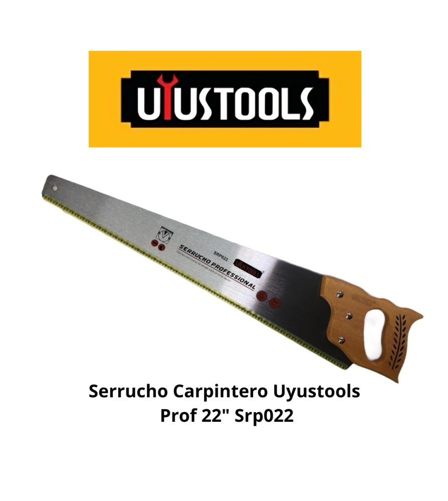 SERRUCHO PROFESIONAL 22PLG UYUSTOOLS SRP022