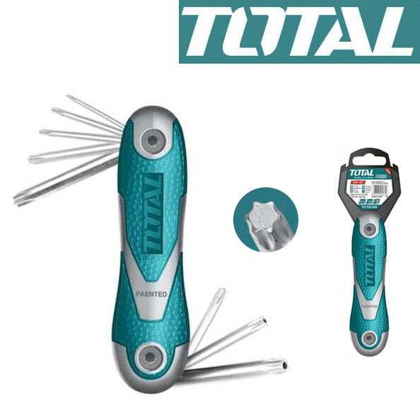 SET DE LLAVE TORX TIPO NAVAJA 8 PIEZAS TOTAL THT1061846