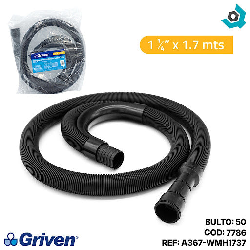 MANGUERA FLEXIBLE P/LAVADORA GRIVEN A367-WMH1737
