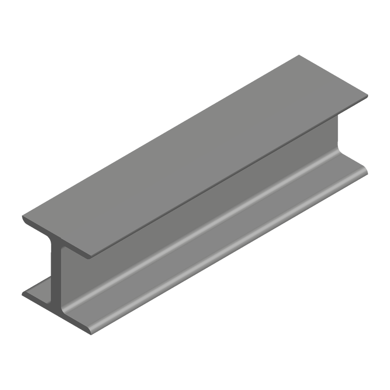 VIGA H PERFIL WF 10X26 LIBRAS/PIE X6METROS