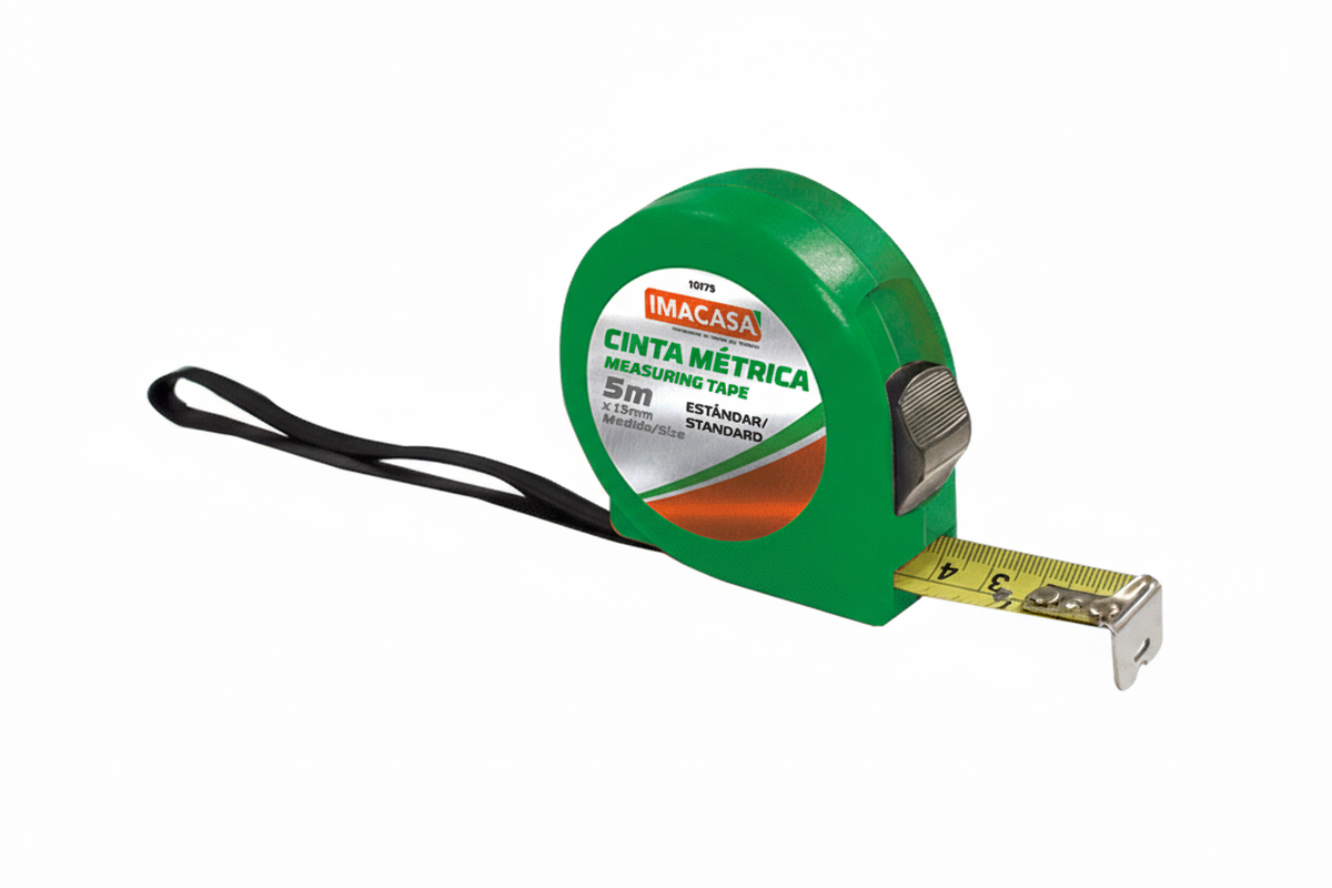 CINTA METRICA DE 5MX19MM IMACASA 10779
