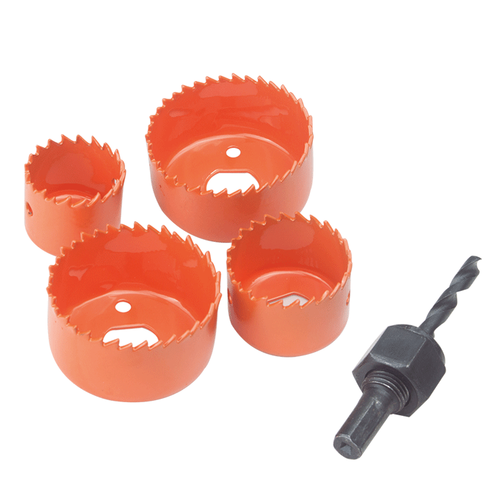 JUEGO PARA INSTALAR CERRADURAS 5PCS IMACASA 10211