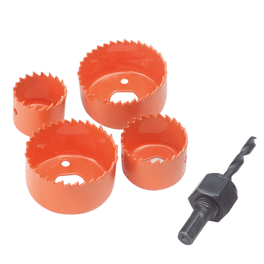 JUEGO PARA INSTALAR CERRADURAS 5PCS IMACASA 10211