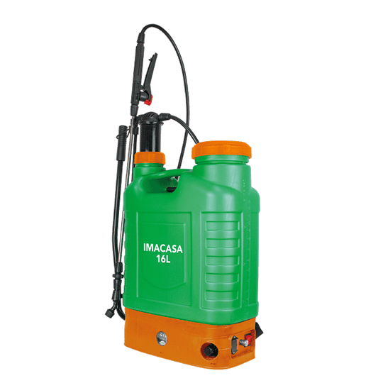 BOMBA FUMIGADORA 16 LTS CON BATERIA  IMACASA 10196 UNIDAD