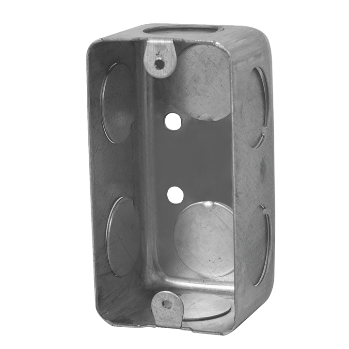 CAJA ELECTRICA RECTANGULAR 2X4 METALICA IMACASA