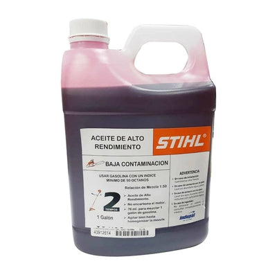 ACEITE STIHL DE ALTO RENDIMIENTO 2 TIEMPOS GALON