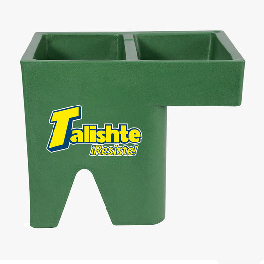 PILA PLASTICA 1 ALA VERDE TALISTHE UNIDAD 3801