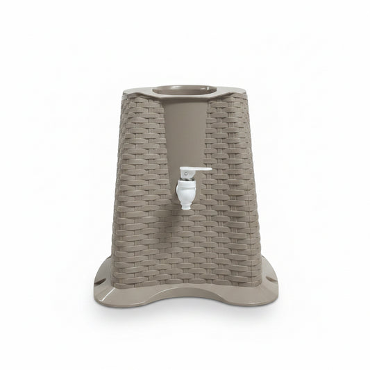 BASE DISPENSADOR DE AGUA PARA GARRAFON RATAN-BEIGE MEGA AA11544V