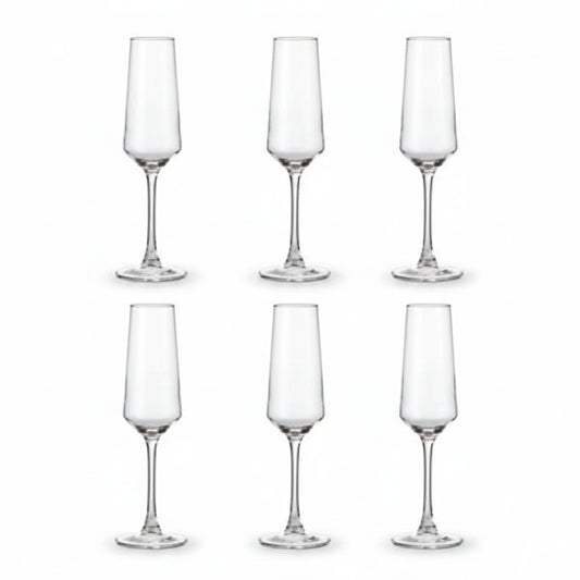 SET COPA VIDRIO 6PCS DELI GLASS EJ6323