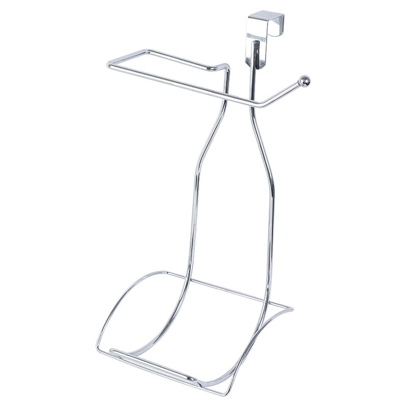 PORTA PAPEL DE BAÑO PARA TANQUE DE INODORO CROMO AQUA NUOVA UNIDAD