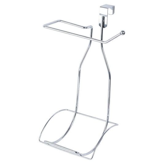 PORTA PAPEL DE BAÑO PARA TANQUE DE INODORO CROMO AQUA NUOVA UNIDAD