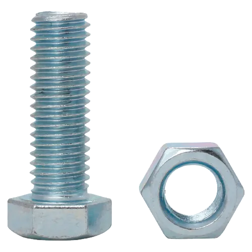 PERNO HEXAGONAL GALVANIZADO CON TUERCA 7/16X1 PLG