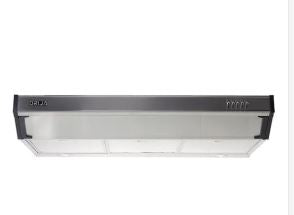 EXTRACTOR DE COCINA 90PLG ACERO INOX COMPAC-DRIJA