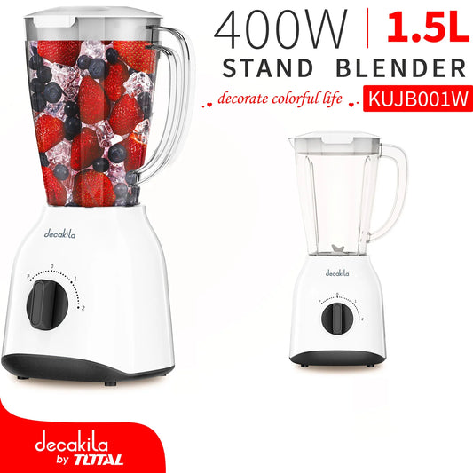 LICUADORA 1.5 L 400W DECAKILA KUJB001W