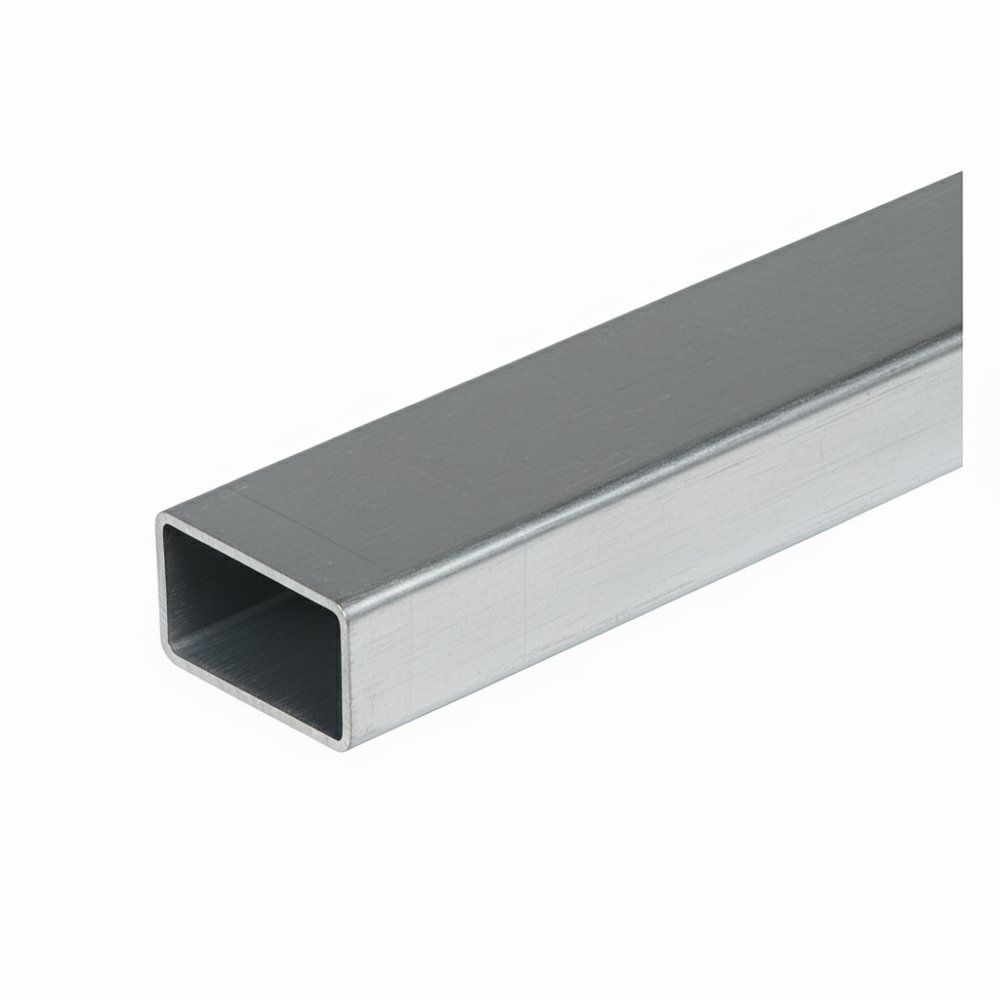 TUBO ESTRUCTURAL RECTANGULAR GALVANIZADO 4X2 1.80MM 6M