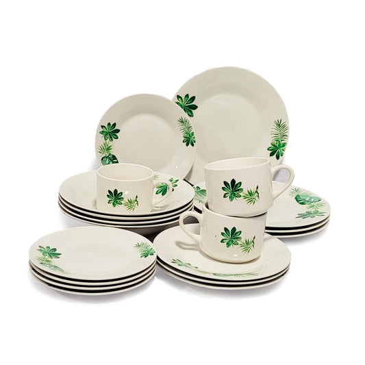 JUEGO DE VAJILLA DE PORCELANA 20PZS LOTUS