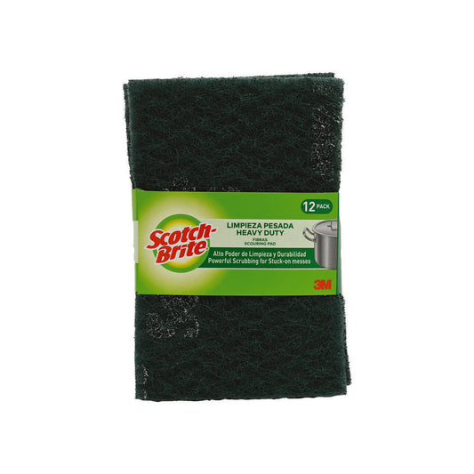MASCON FIBRA VERDE DE 12 PIEZAS  BRITE