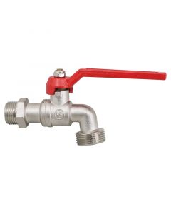 LLAVE DE PALANCA NIQUELADO PARA CHORRO DE 3/4X1/2PLG GENEBRE FON0426