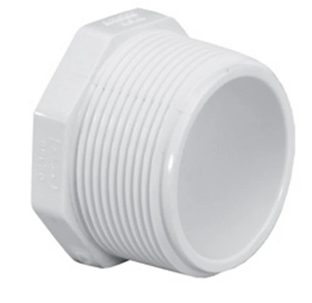 TAPON PVC MACHO CON ROSCA DE 2 PLG
