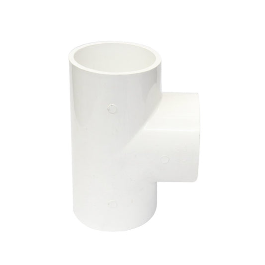 TEE PVC LISA DE 4 PLG