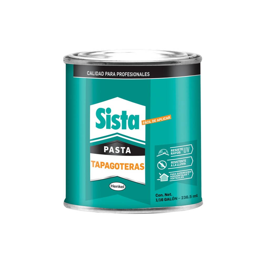 TAPAGOTERAS PASTA SISTA 1/16 236.5 ML UNIDAD