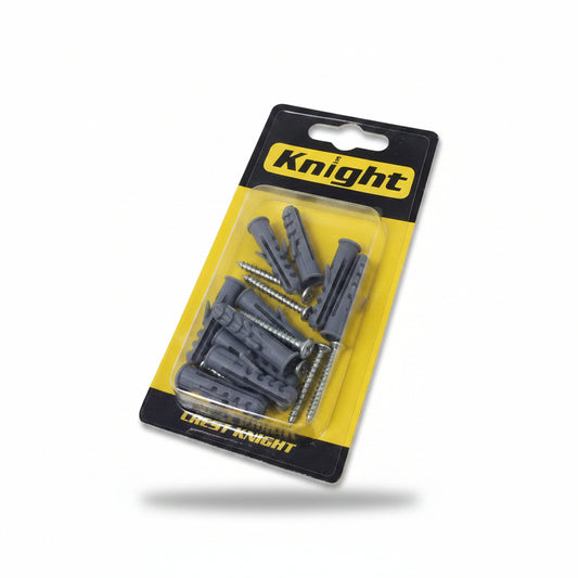 SET DE ANCLAS EXPANSIVAS+ TORNILLO 7MM KNIGHT
