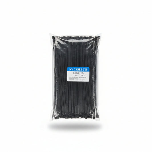 CINCHO PLASTICO 5X20 CM 100PZAS BOLSA