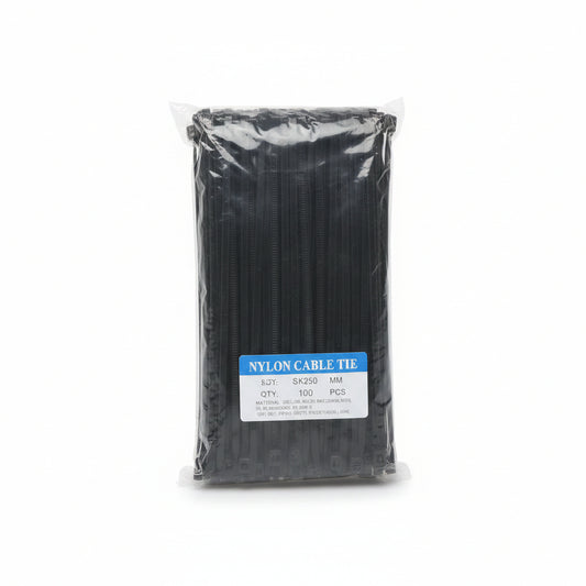 CINCHO PLASTICO 5X25 CM 100 PZAS BOLSA