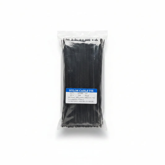 CINCHO PLASTICO 5X30 CM 100 PZAS BOLSA