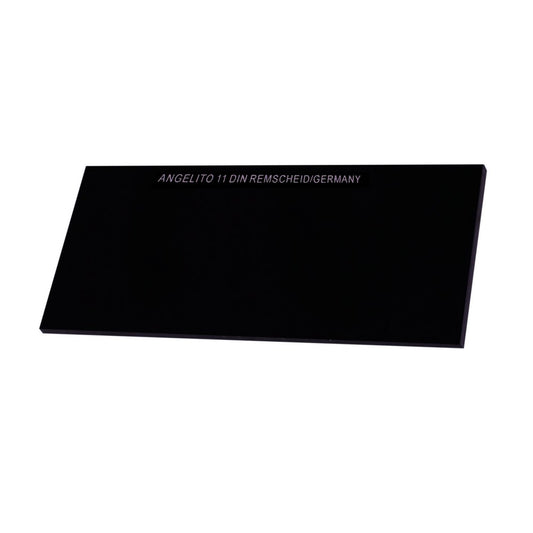 VIDRIO OSCURO PARA CARETA DE SOLDAR #11 DE 2X4 1/4PLG GE002-11