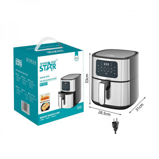 FREIDORA DE AIRE 5.5L WINNING STAR ST-2041