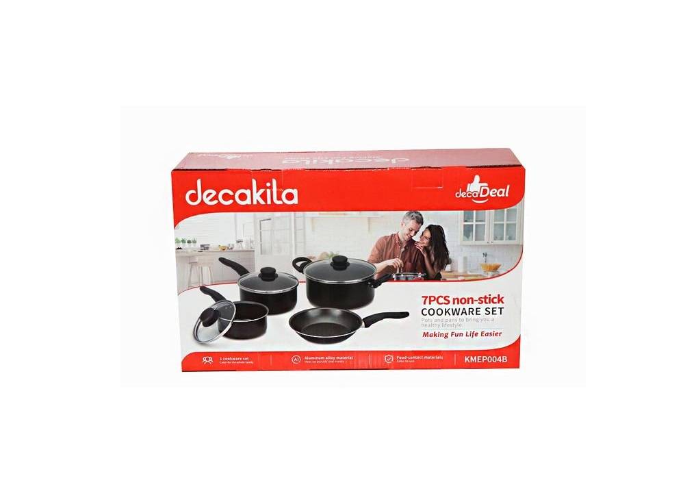 SET DE OLLA DE 7 PIEZAS DECAKILA KMEP004B