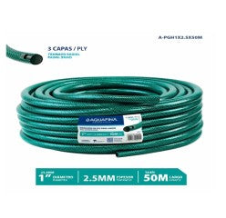 METRO MANGUERA PARA JARDIN 1X2.5MMX50MTRS AQUA FINA A-PGH1X2.5X50M